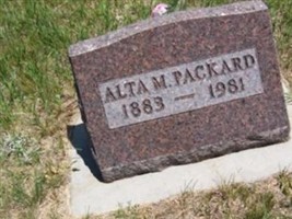 Alta M. Burdick Packard Alta M. Burdick Packard