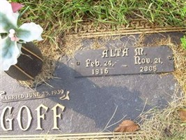 Alta M Goff