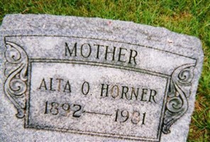 Alta O. Horner Alta O. Horner