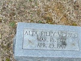Alta Riley Verble