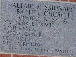 Altair Baptist Church Cemetery