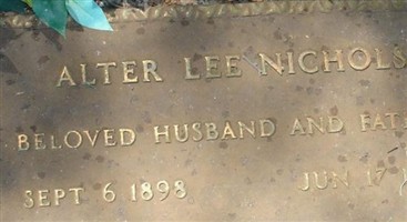 Alter Lee Nichols Alter Lee Nichols