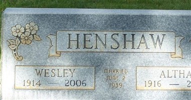 Altha Bruce Henshaw