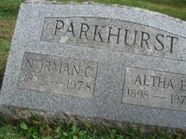 Altha E. Parkhurst Altha E. Parkhurst