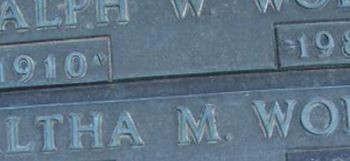 Altha M. Wolfe Altha M. Wolfe