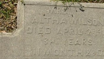 Altha Wilson