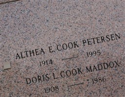 Althea E. Cook Petersen