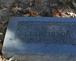 Althea E. Culbertson