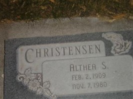 Althea Reta Shumway Christensen