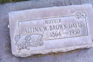 Altina Brown Witbeck Davis Altina Brown Witbeck Davis