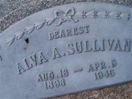 Alva A Sullivan Alva A Sullivan