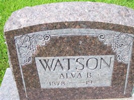 Alva B. Watson Alva B. Watson
