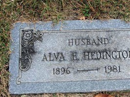 Alva E. Hedington Alva E. Hedington