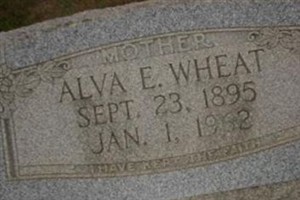 Alva E Wheat