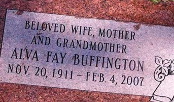 Alva Fay Smith Buffington