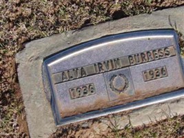 Alva Irvin Burress Alva Irvin Burress
