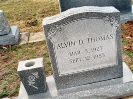 Alvin D. Thomas Alvin D. Thomas