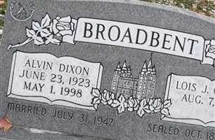 Alvin Dixon Broadbent Alvin Dixon Broadbent
