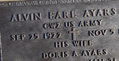 Alvin Earl Ayars, Sr Alvin Earl Ayars, Sr
