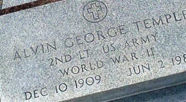 Alvin George Temple Alvin George Temple