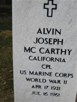 Alvin McCarthy Alvin McCarthy