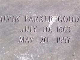 Alvin Parker Goodwin Alvin Parker Goodwin
