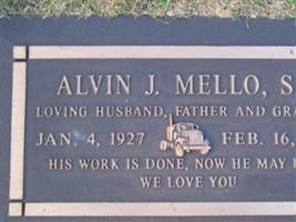 Alvin J "PORKCHOP" Mello, Sr