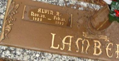Alvin R. Lambert