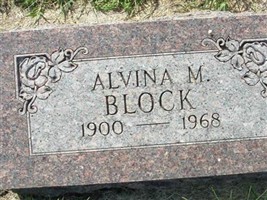 Alvina Mary Block Alvina Mary Block