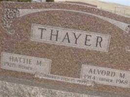 Alvord Millard Thayer