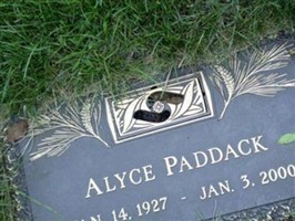 Alyce A Stark Paddack Alyce A Stark Paddack