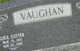 Alyce "Gigi" Cutter Vaughn