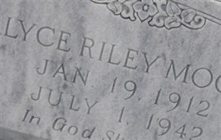 Alyce Riley Moore Alyce Riley Moore