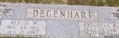 Alyce W. Degenhart Alyce W. Degenhart