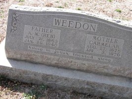 A. M. "Reb" Weedon