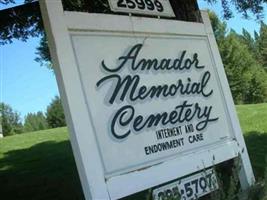 Amador Memorial Cemetery