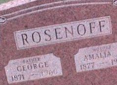 Amalia A. Rosenoff Amalia A. Rosenoff