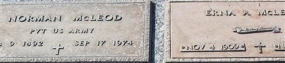 Erna Amanda "Erna Amanda" Holcomb McLeod