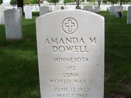 Amanda Amelia Mathews Dowell