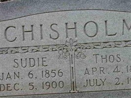 Amanda Sudie Peden Chisholm Amanda Sudie Peden Chisholm