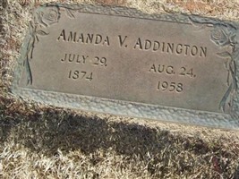 Amanda Virginia Irwin Addington