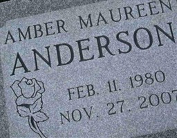 Amber Maureen Anderson Amber Maureen Anderson
