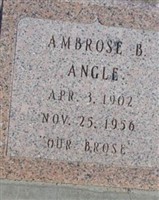 Ambrose B. Angle Ambrose B. Angle
