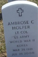 Ambrose C Holper