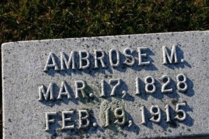Ambrose M. Finch Ambrose M. Finch