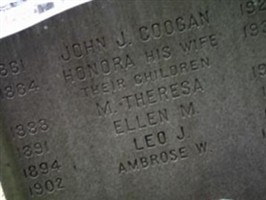 Ambrose W Coogan