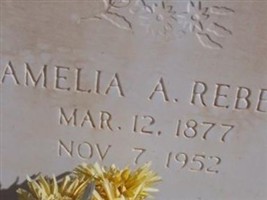 Amelia A Reber Amelia A Reber