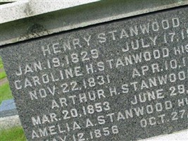 Amelia A. Strout Stanwood Amelia A. Strout Stanwood