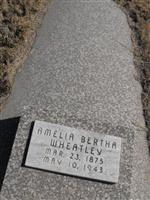 Amelia Bertha Brown Wheatley