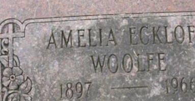 Amelia Eckloff Woolfe